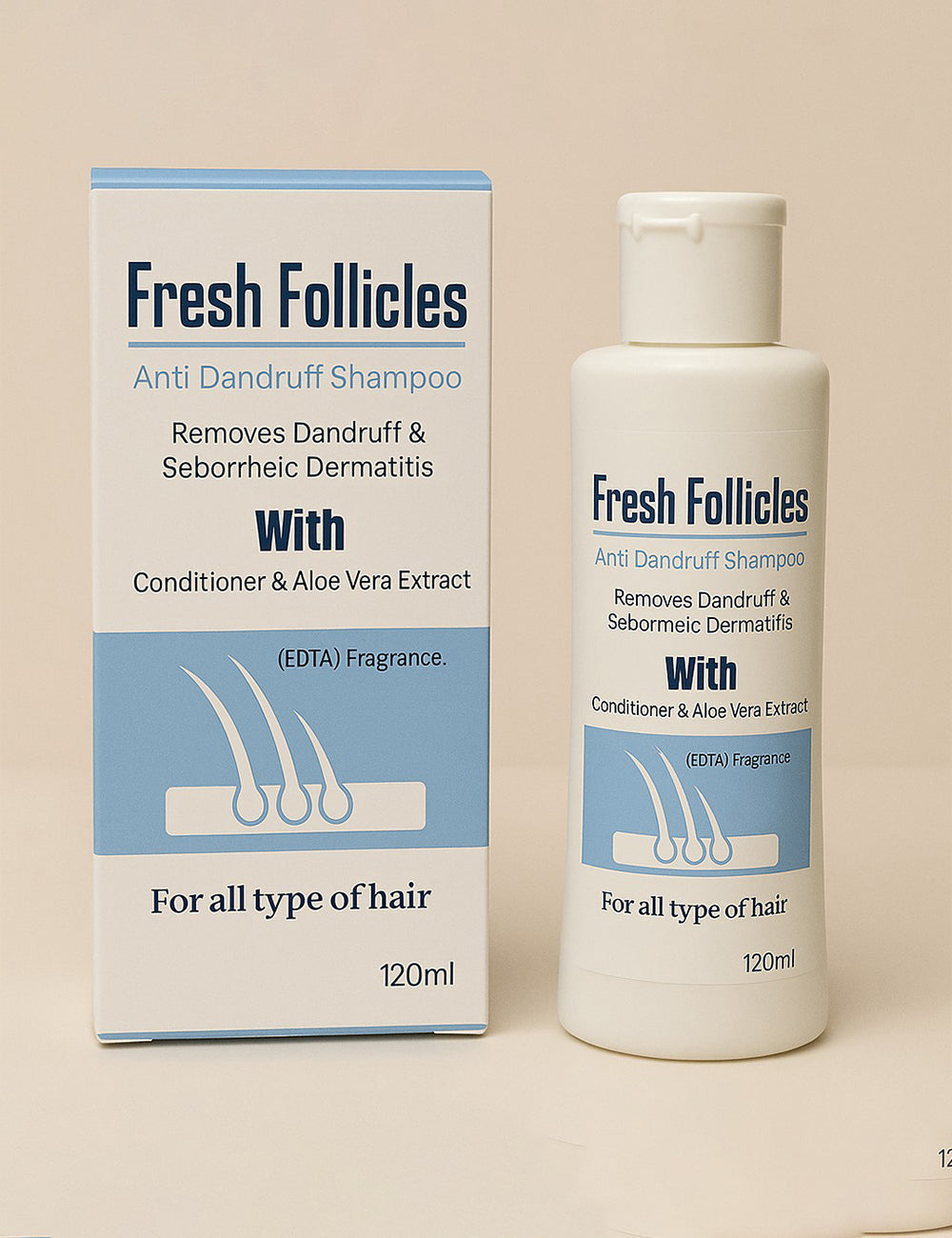 Fresh Follicles Anti Dandruff Shampoo